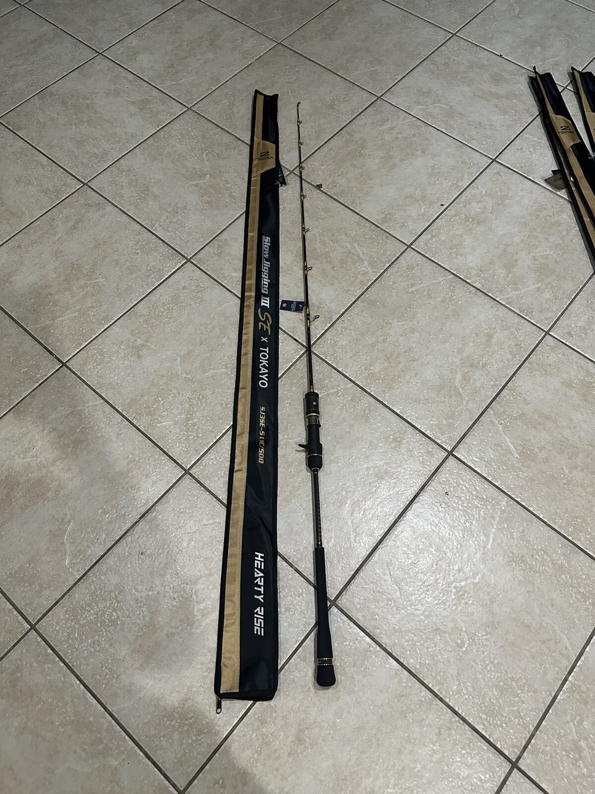 TOKAYO HEARTY RISE SLOW JIGGING ROD III SE. POWER 2. 500gr. Conventional Rod
