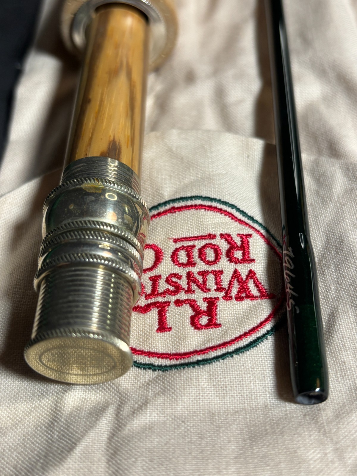 R.L.Winston IM6 8ft6in 4wt 2pc fly rod Vintage Excellent Cond /Serial No.79645