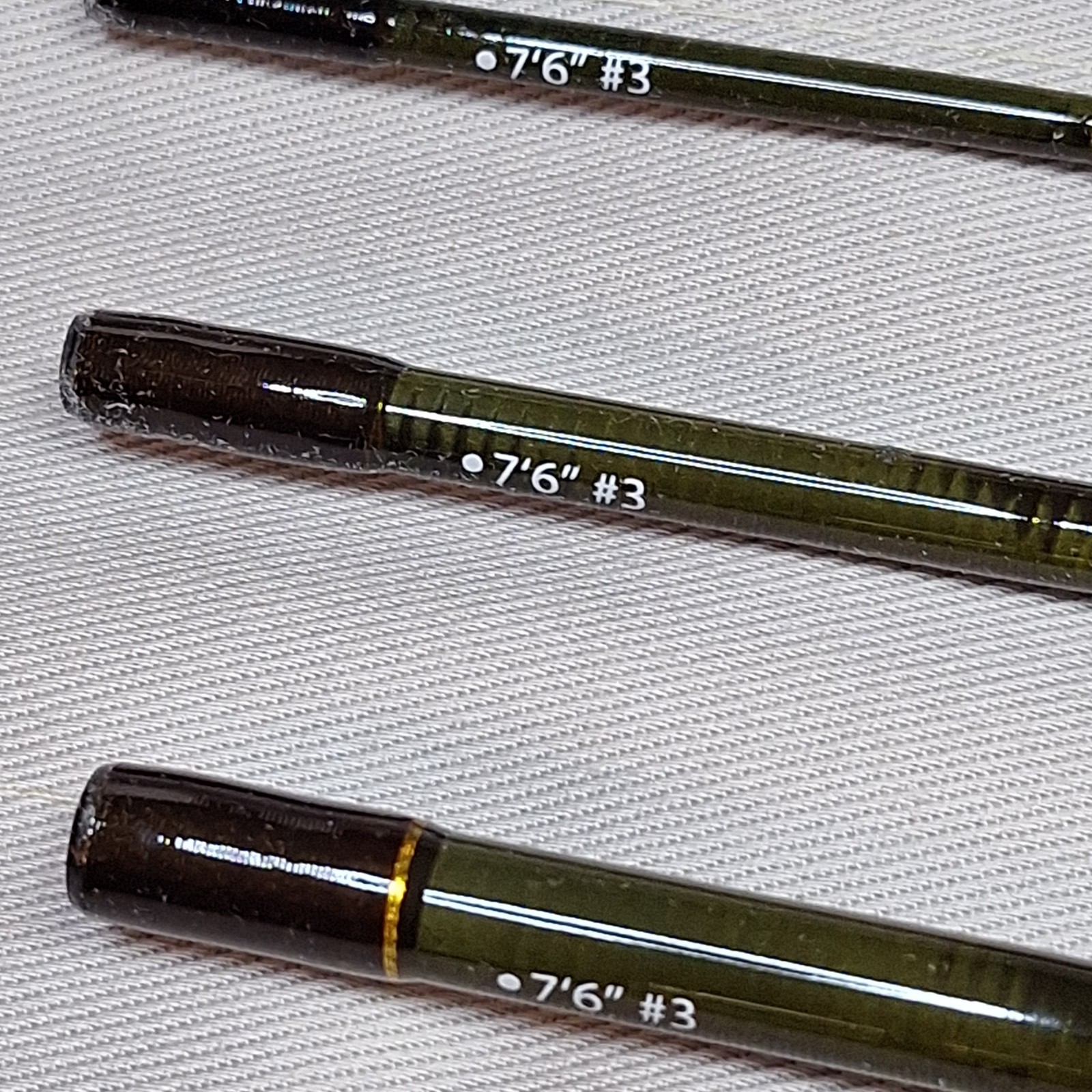 V-Feather Premium 7 ft 6 in 3 wt 4 Piece Fly Rod Full Cork Portable Tube Sock