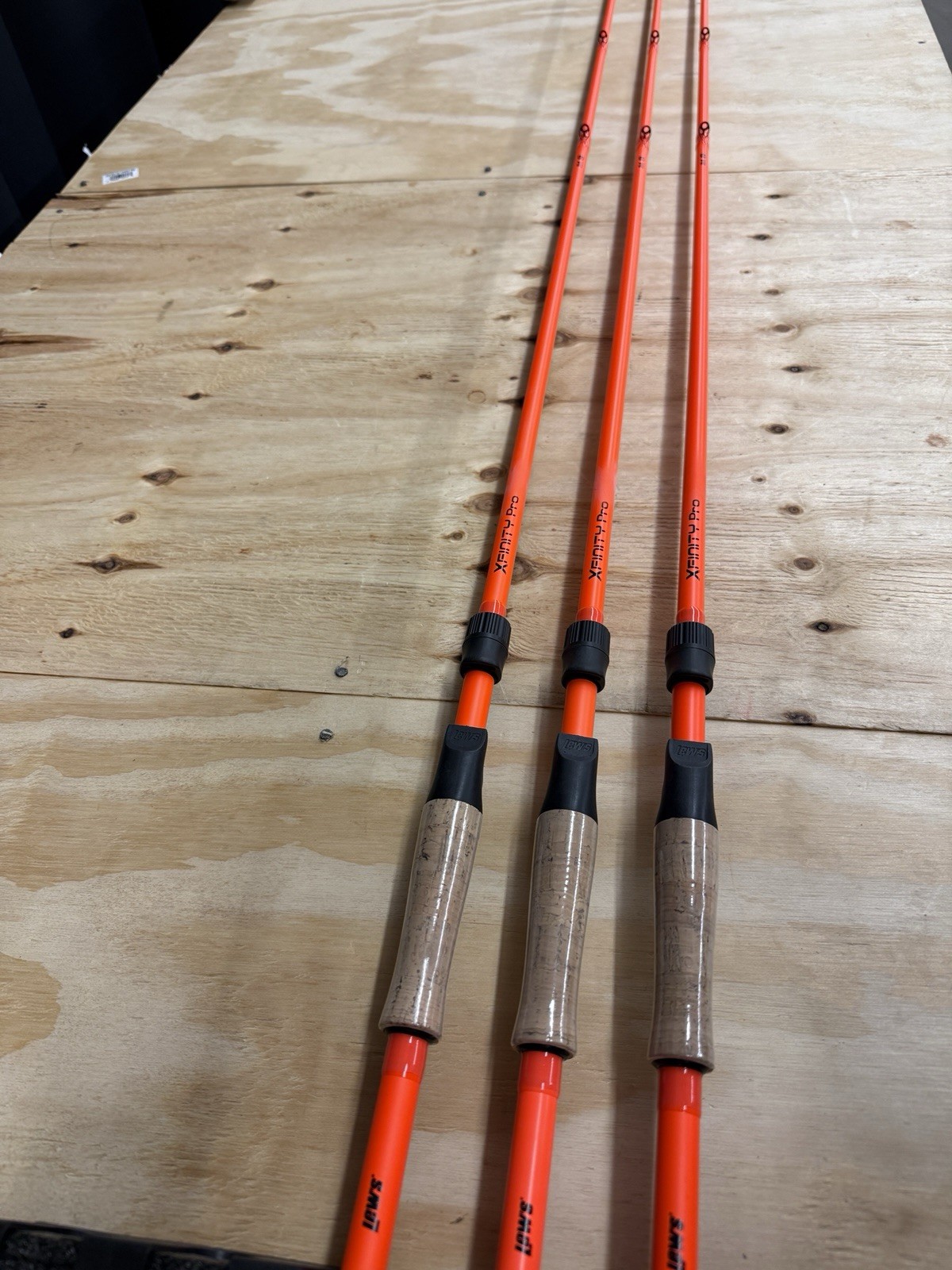 (3 RODS) Lew’s Xfinity Pro 7’2” Medium Heavy Casting Rods