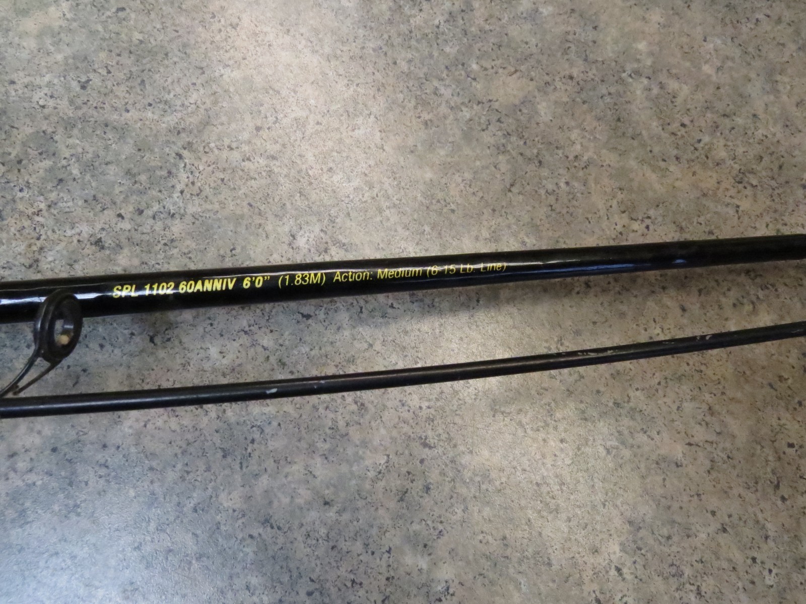 Vintage Shakespeare Ugly Stick Spin Fishing Rod SP1102 60ANNIV, 6′ Medium Action