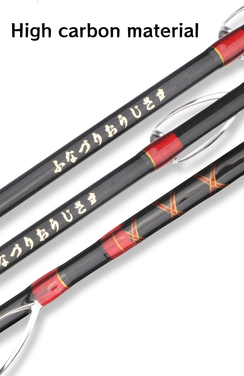Fishing Rod 2 Section Slow Jigging Rod Spinning Casting Rod Lure 50-150g Carbon