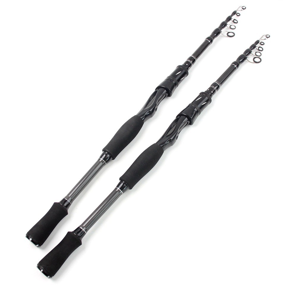 For Lure Fishing Carbon Fiber Fishing Rod Portable Fishing Rod Fishing Trip