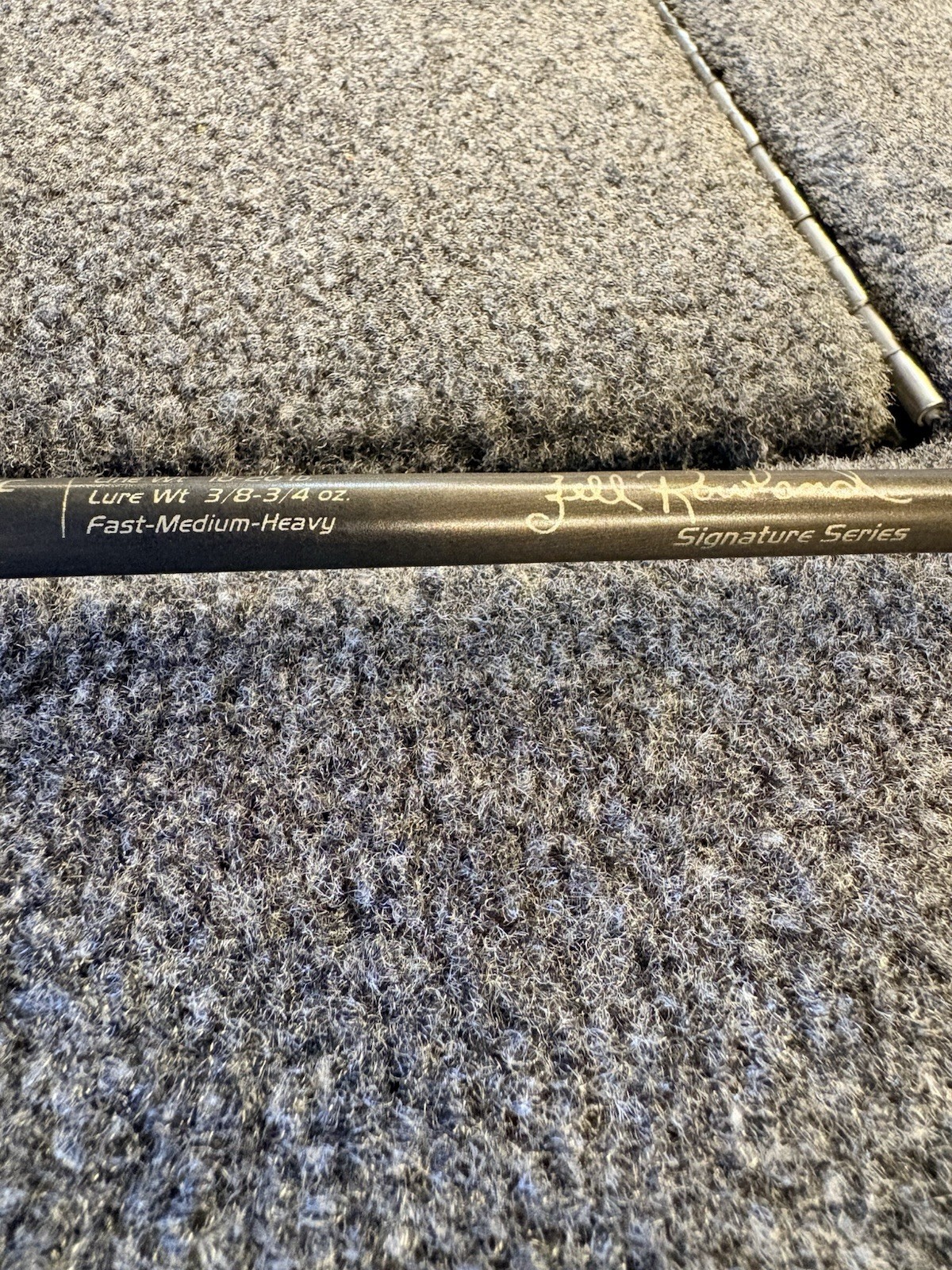 ALL STAR TITANIUM AST806C Zell Rowland Spinnerbait Rod! Made In Houston , Tx
