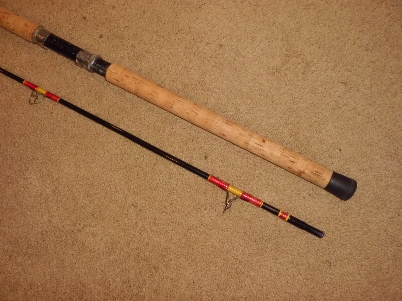 Vintage HARNELL Spinning salmon/Steelhead 9′ Rod made in USA