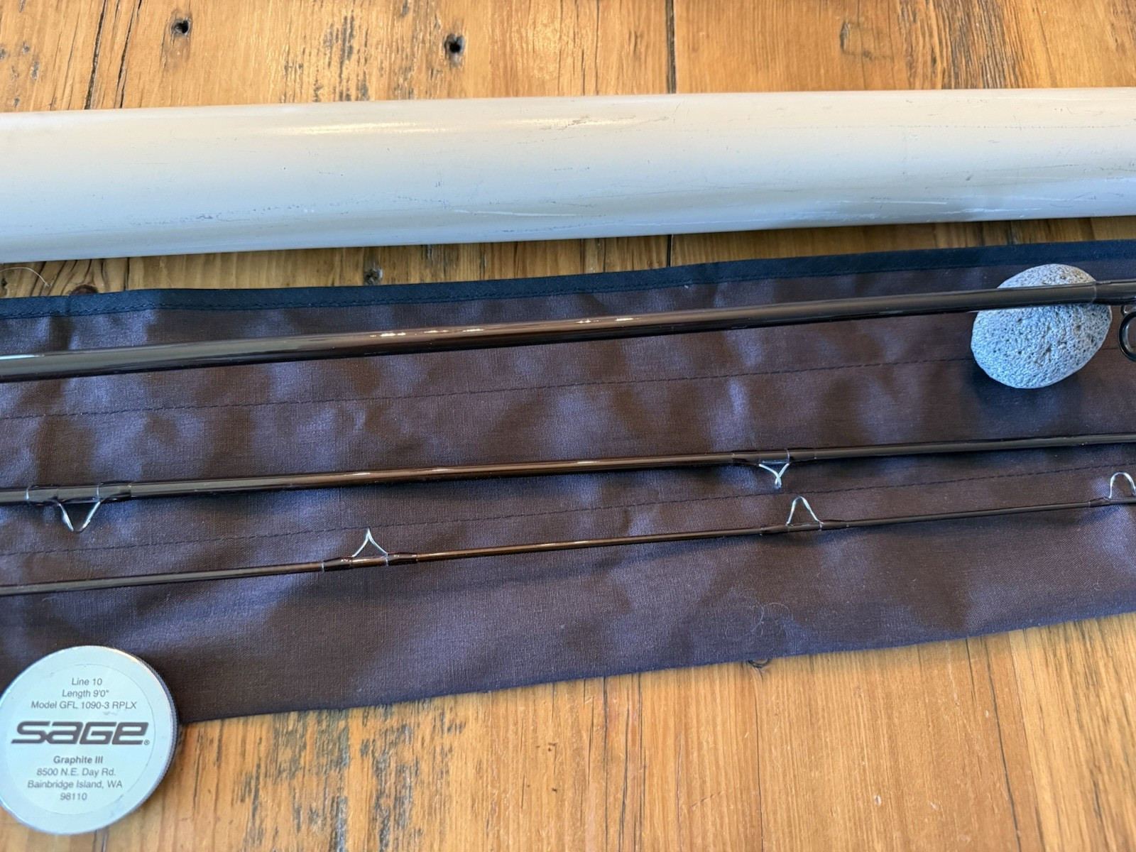 Sage Graphite III 1090-3RPLX #10 – 9’0″ 51/4 oz Vintage Fly Rod NEW never used