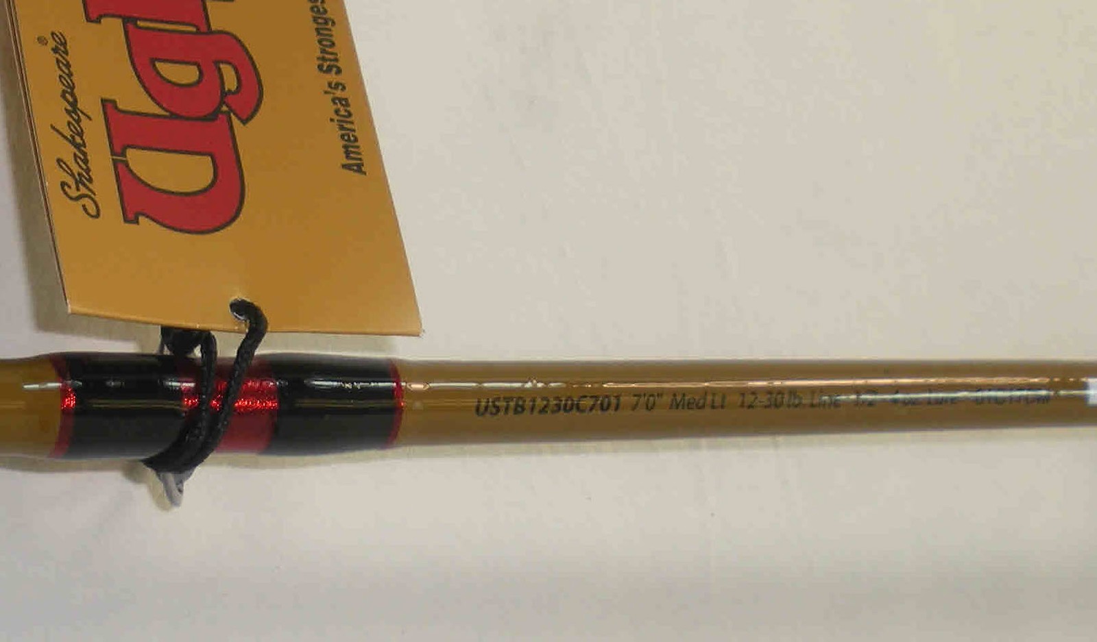 Shakespeare 1397907 USTB1230C701 2017 7 Ft Ugly Stik Tiger Casting Rod