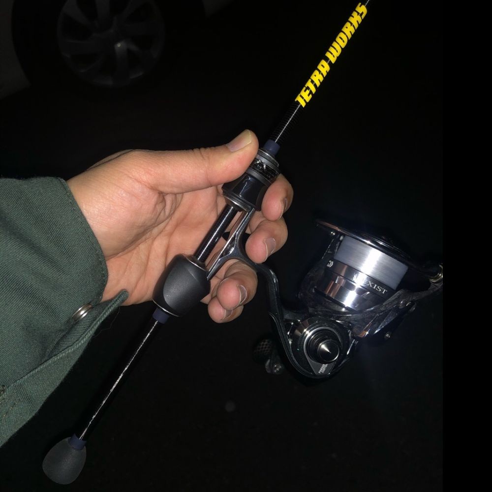 DUO Ultra Light Fishing Spinning Rod TETRA WORKS REACT TWRT-65