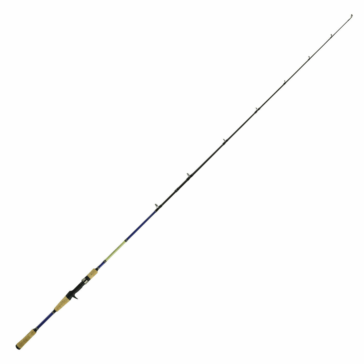 Tiger-C 2-Piece 6’6-Feet 8-17LB Carbon Fiber Baitcasting Fishing Rod