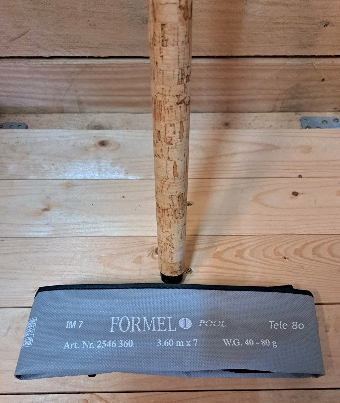 DEGA (IM 7) FORMULA 1 POOL Tele 80 3.60m 40 – 80g Fishing Rod NEW! telescopic rod