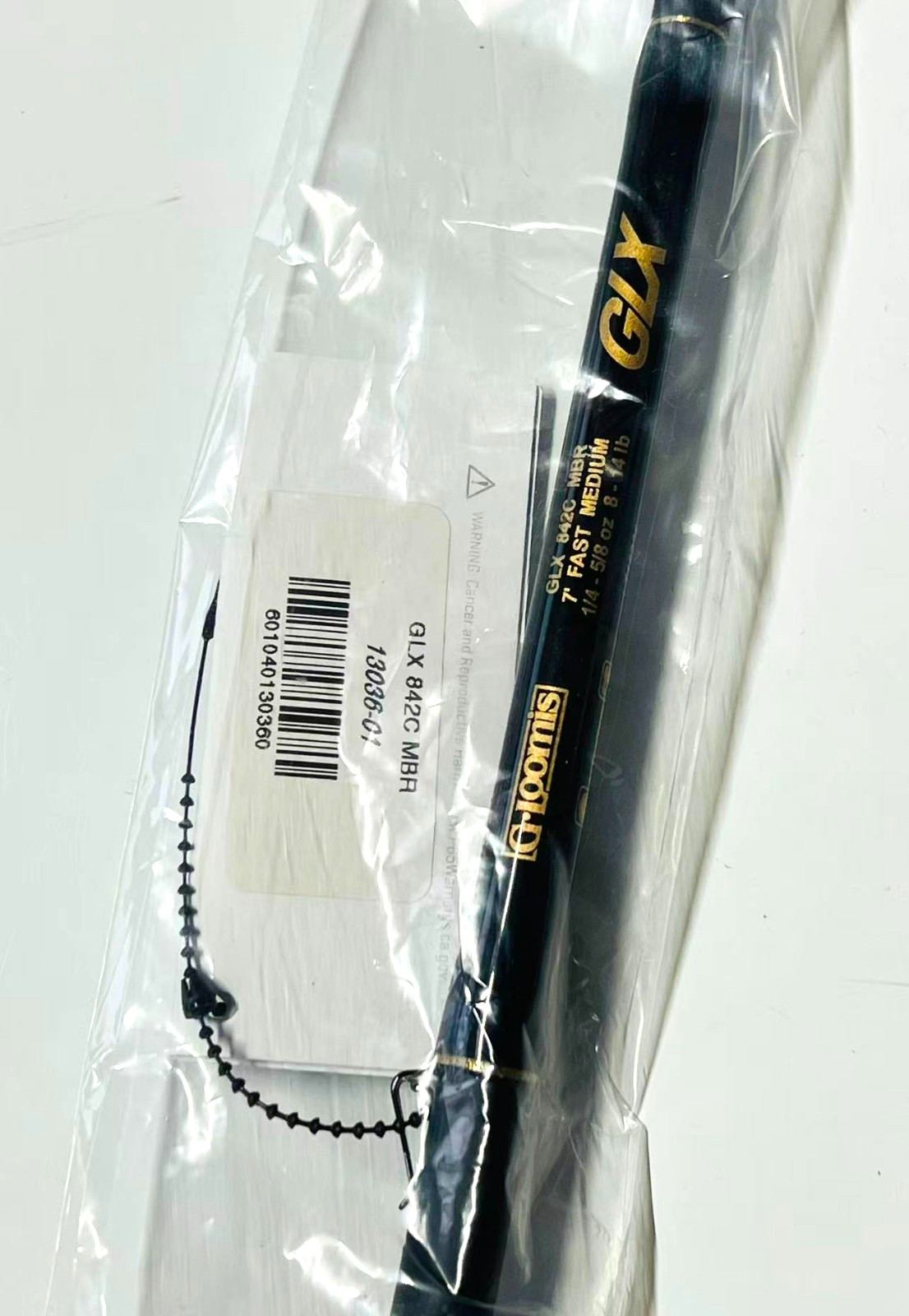 G. Loomis GLX 842C MBR 7′ Mag Bass Medium Casting Rods – New