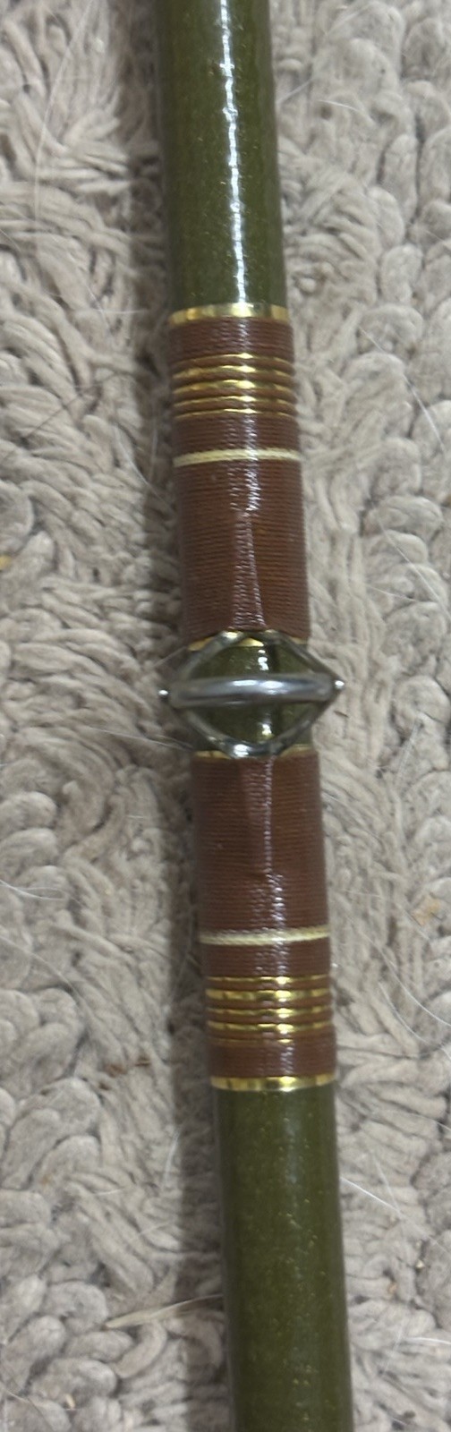 Vintage St Croix 9000 8 Ft 8 Wt Fiberglass Fly Rod Park Falls Wisconsin