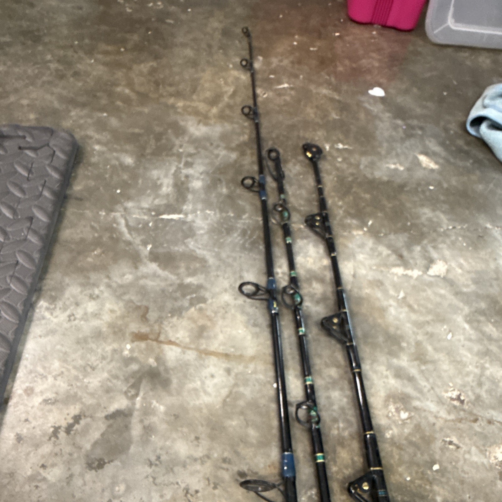 Lot of 3 Rods- lightly used