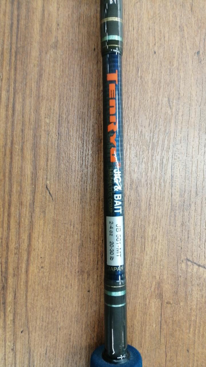 Tenryu JB 561-MT Jigging Rod 20-30lb, 2-4oz, Saltwater, Japan