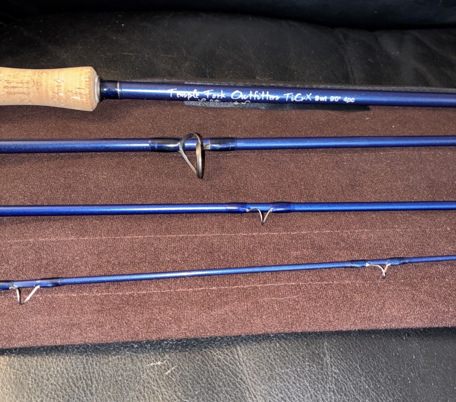 Temple Fork Outfitters TICRX Lefty Kreh 9ft 9 wt 4-piece TFO