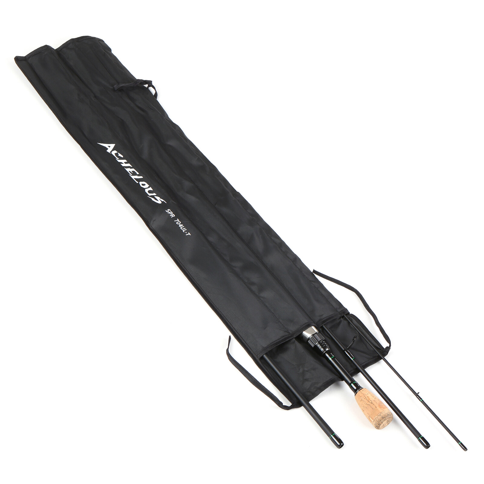 4Pcs Fishing Pole Lightweight Carbon Fiber Portable Fishing Rod K4F8