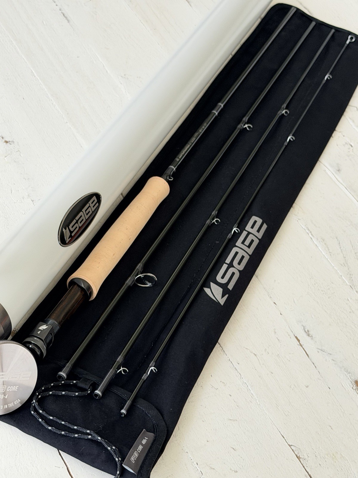 **BEAUTIFUL** 🔥 SAGE R8 Core 4wt. 8’6”in FlyRod!!🔥~LEGENDARY~🔥