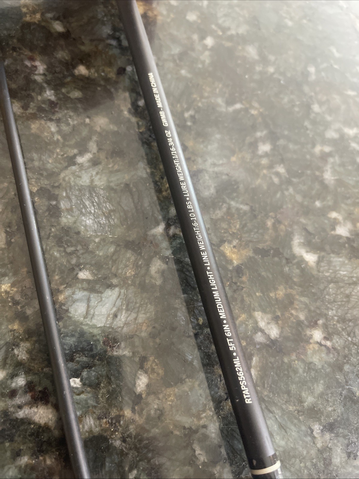 Zebco STC562ML medium light 5’6″ casting rod O2 Pc Rod