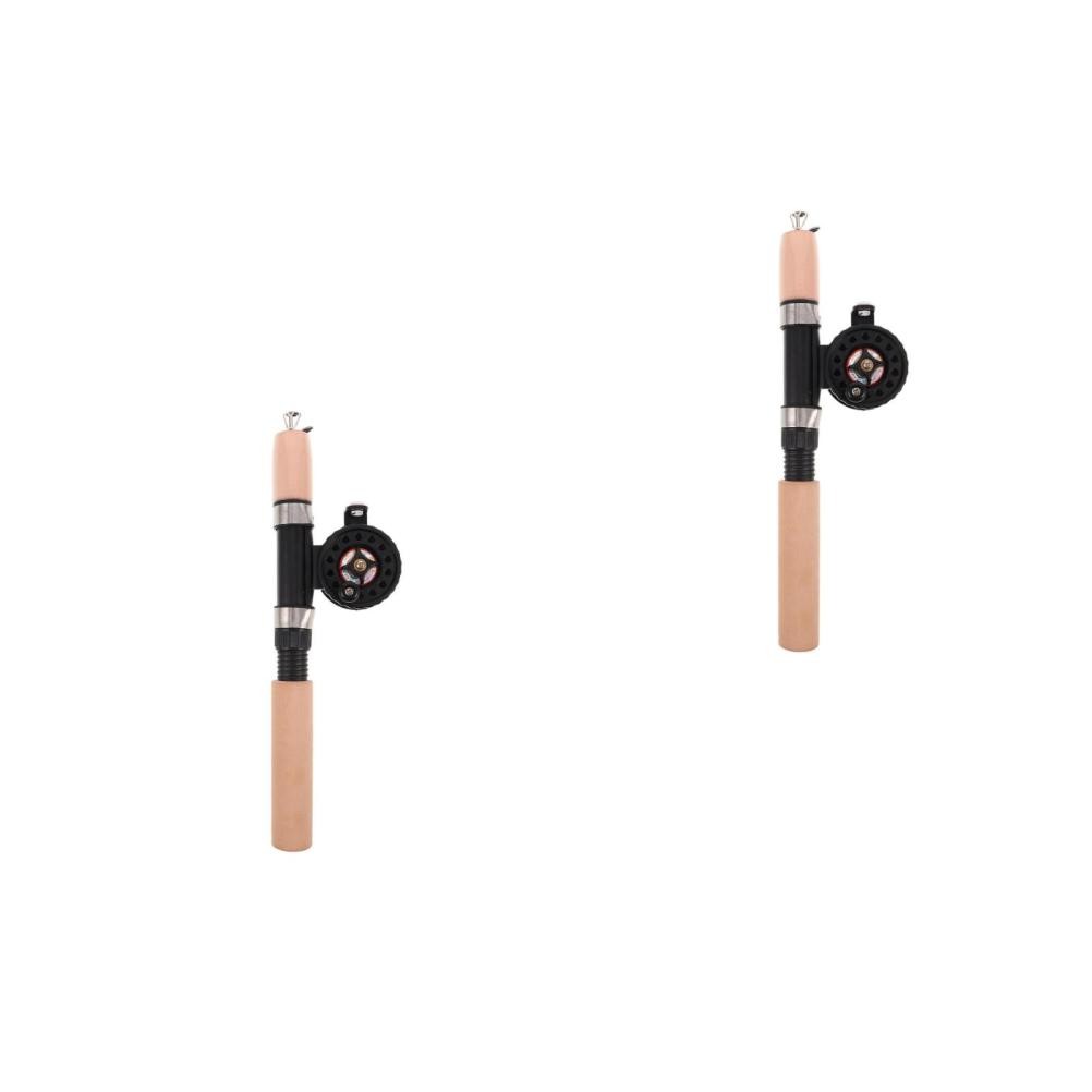 Telescopic Ice Fishing Rod And Reel Combo Compact Portable Pole