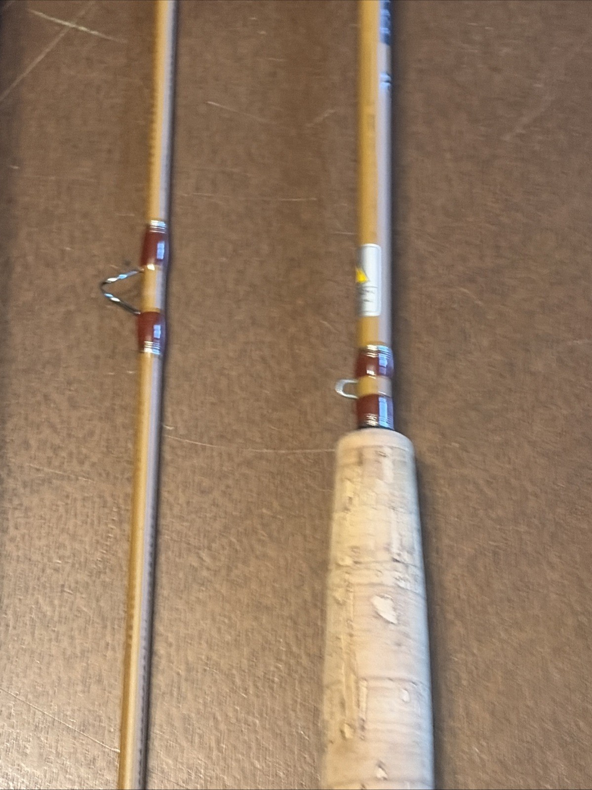 Tica TC3 Fly Rod Graphite 9Ft #7 #8 Vintage With tube and sock