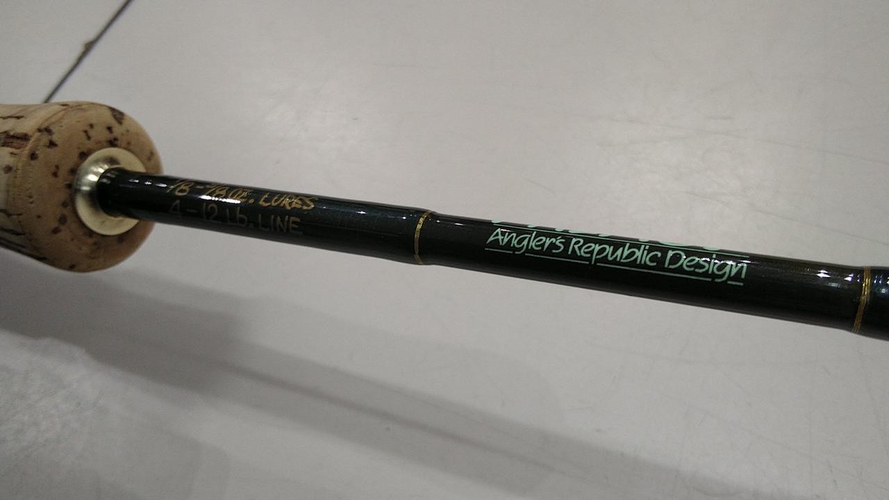 Palms PST58T Bass Fishing Rod 5’8″ (172cm), 1-Piece, 115g, 1/8-3/8oz, 4-12lb