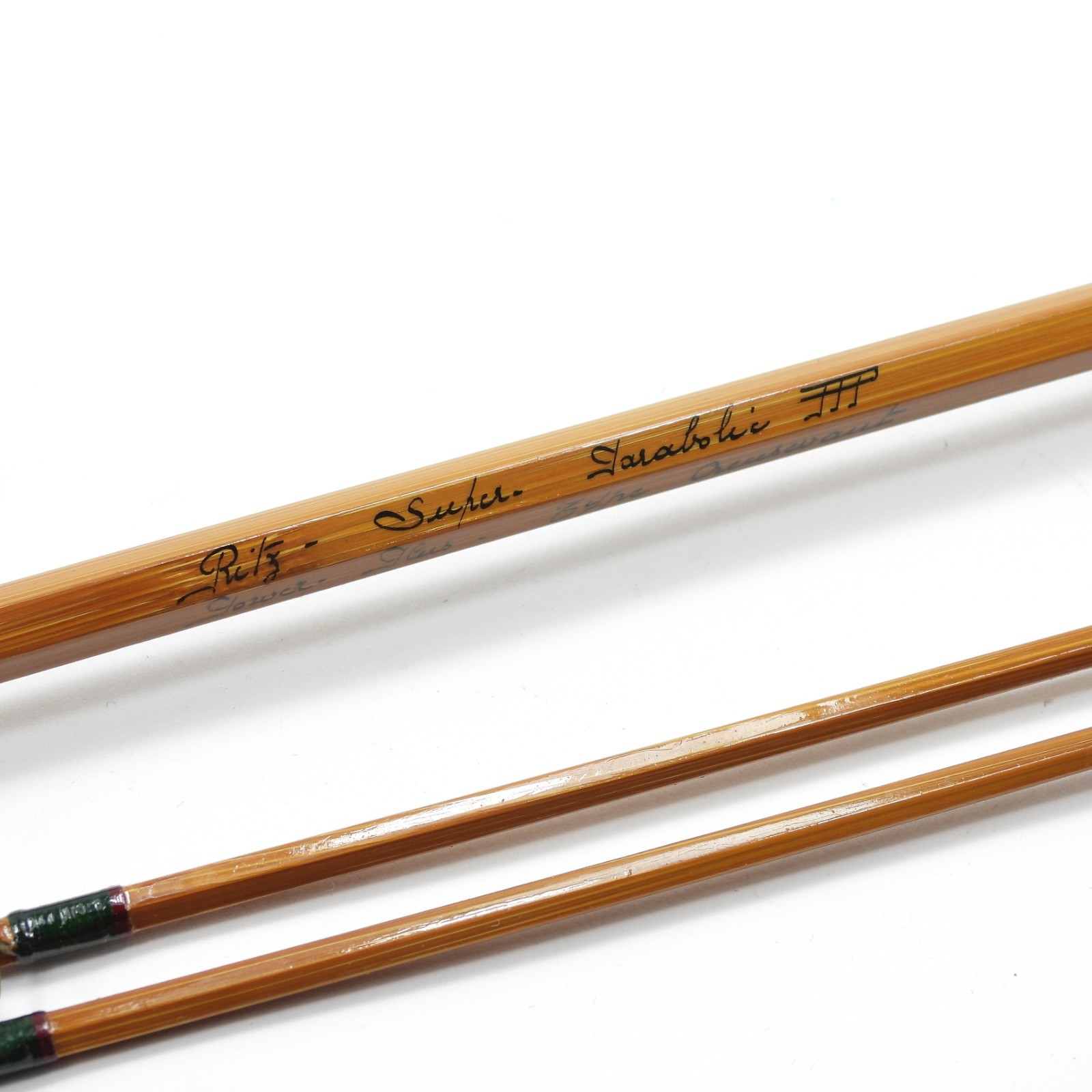 Pezon Ritz Parabolic PPP “Power Plus Type Creusevaut” Bamboo Fly Rod. 8’ 3”. 6-7