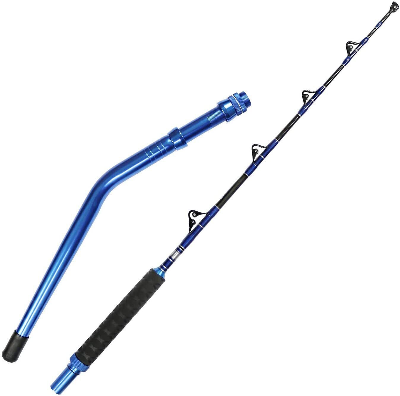 Straight/Bent Butt Trolling Rod Roller Big Game Saltwater Offshore Fishing Pole