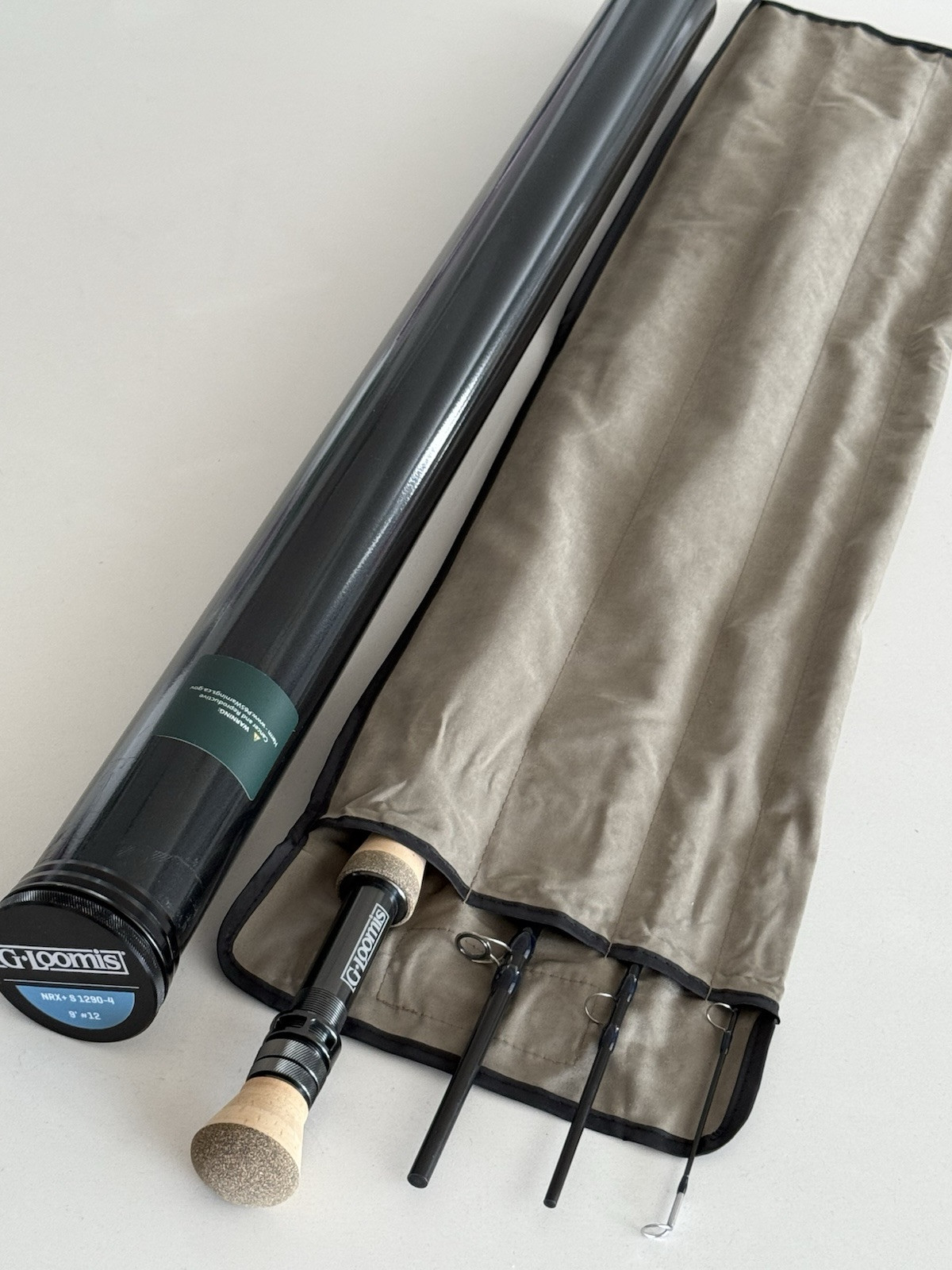 **BEAUTIFUL** 🔥 G LOOMIS NRX+ S SALT 12wt. 9’ft~4pc fly rod!🔥