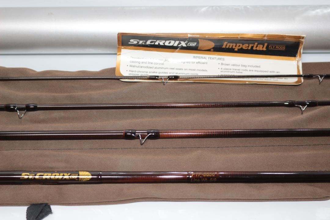 St Croix Imperial 8.5ft #5/6 Fly Rod Fishing
