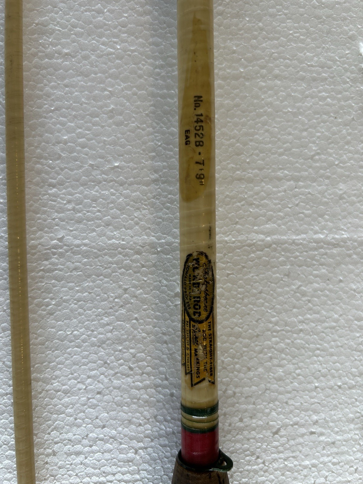 Vintage Shakespeare Wonderod 7’9″ Fiberglass Fly Rod 2 Pc BÉAUTY 1452B EUC