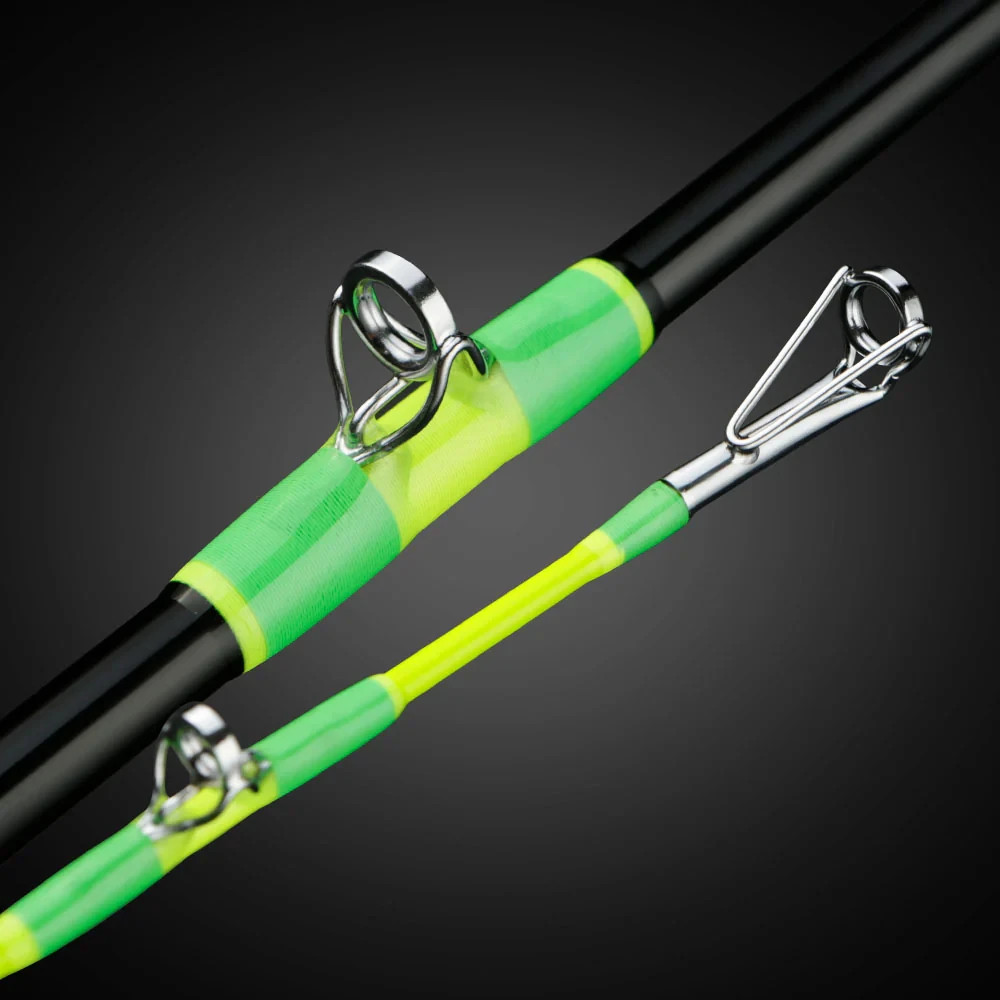 TOUGHEST FRICKE’N 6’7 VERSATILE CASTING RODS EVA FOAM BLACK/GREEN