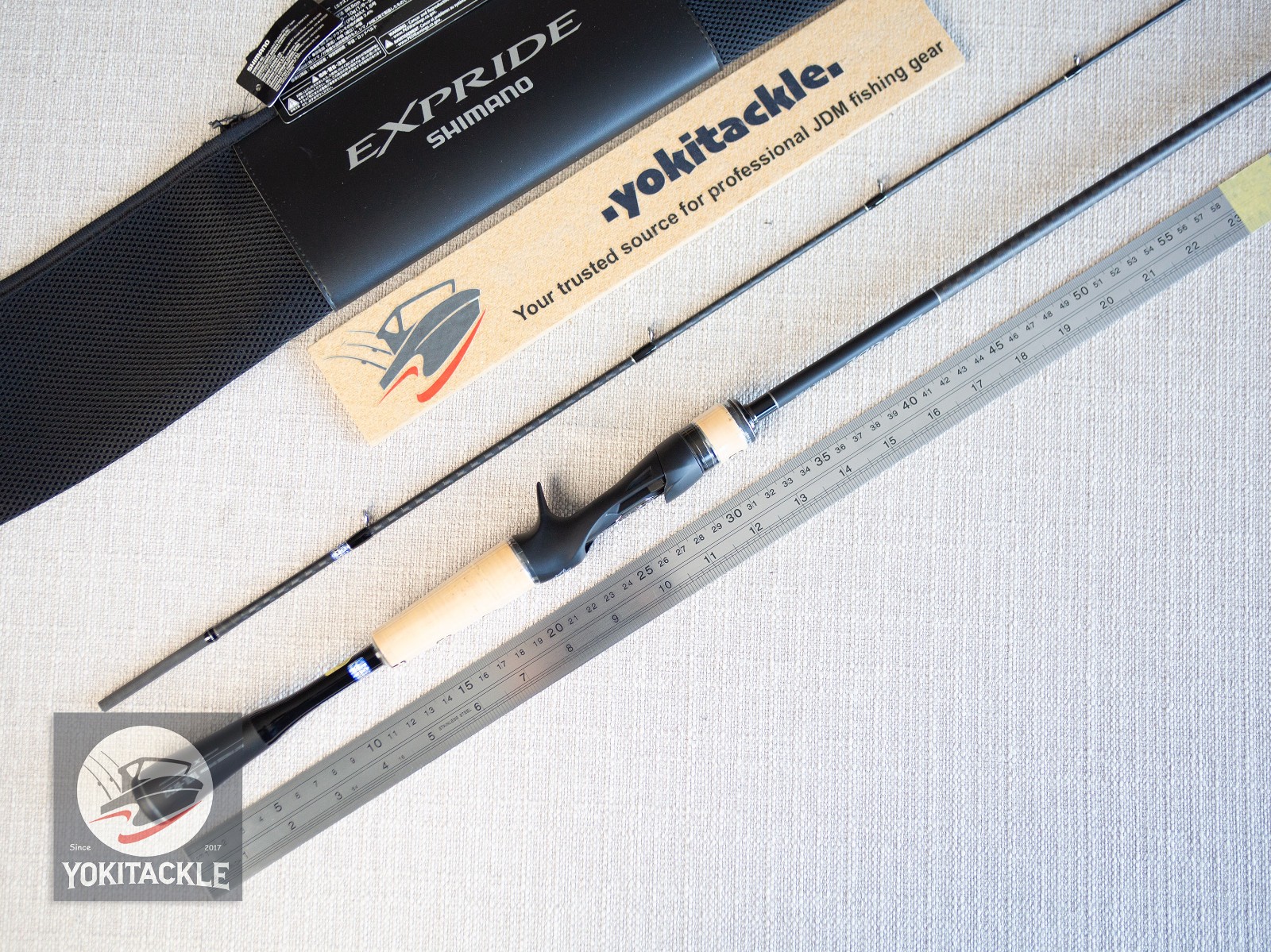 Shimano 22 Expride 163L-BFS/2 Baitcasting Rod for Bass-Watch Our Product Video