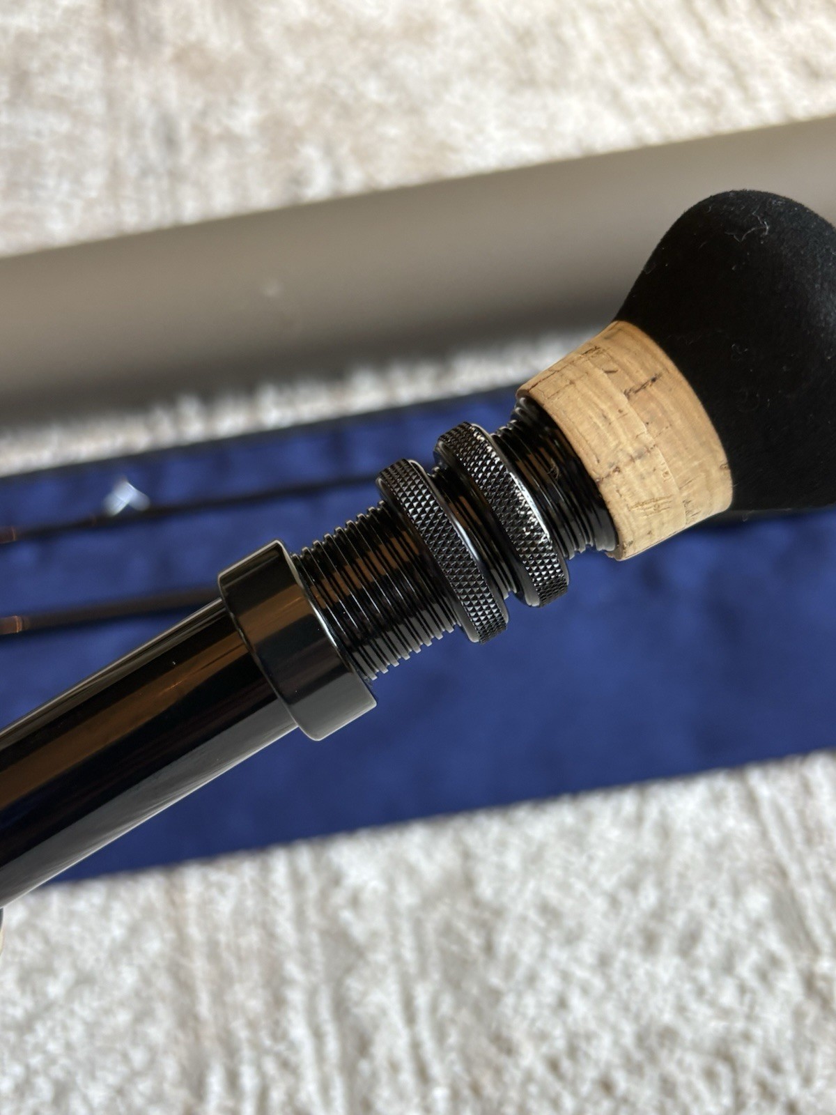 Sage RPLXi 1290-3 Graphite III Fly Rod 9’ 12wt 3pc w Tube Sock USA