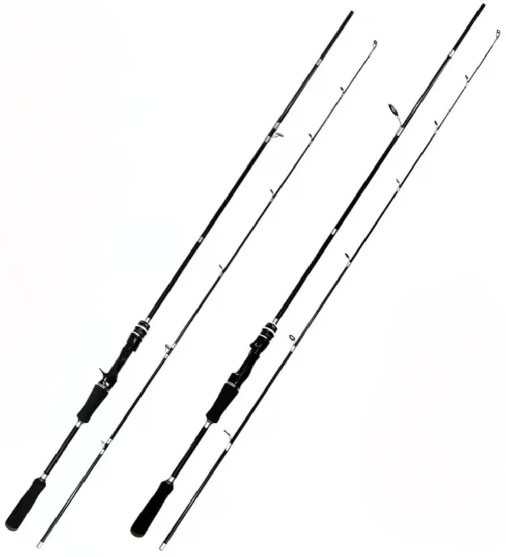 Fishing Spinning Rod Carbon Fiber Portable Medium Fast Lightweight