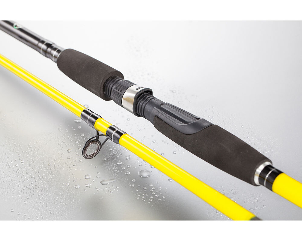 Jenzi Fishing Rod Continuum 20-100g Spinning Rod Yellow Fishing Plug Rod Spinning Fishing