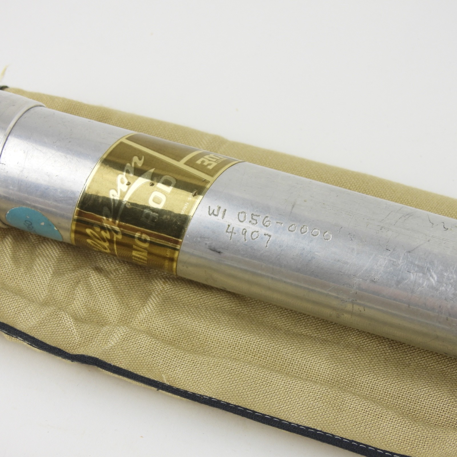 Phillipson Epoxite EF60 Fiberglass Fly Rod. 6’. 6wt. 2-Tips. W/ Tube & Sock.
