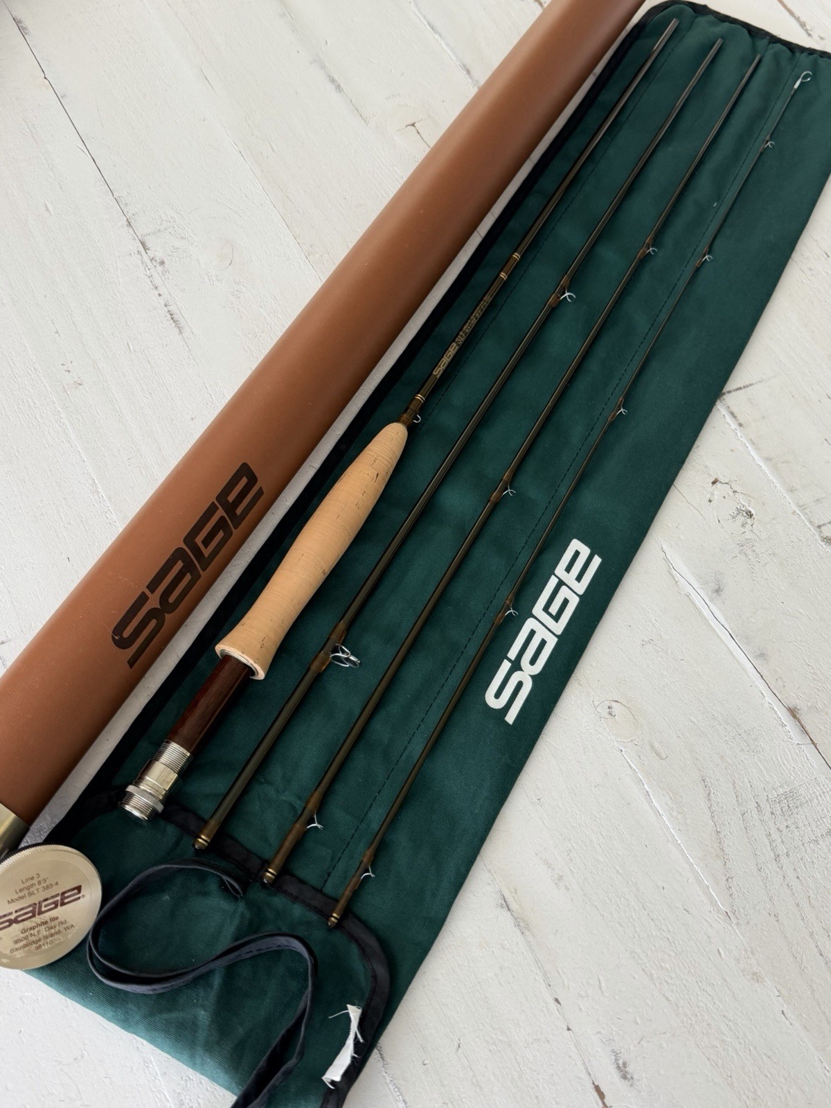 **BEAUTIFUL** 🔥SAGE SLT 3wt. 8’3”in FlyRod!! ~RARE~ 🔥