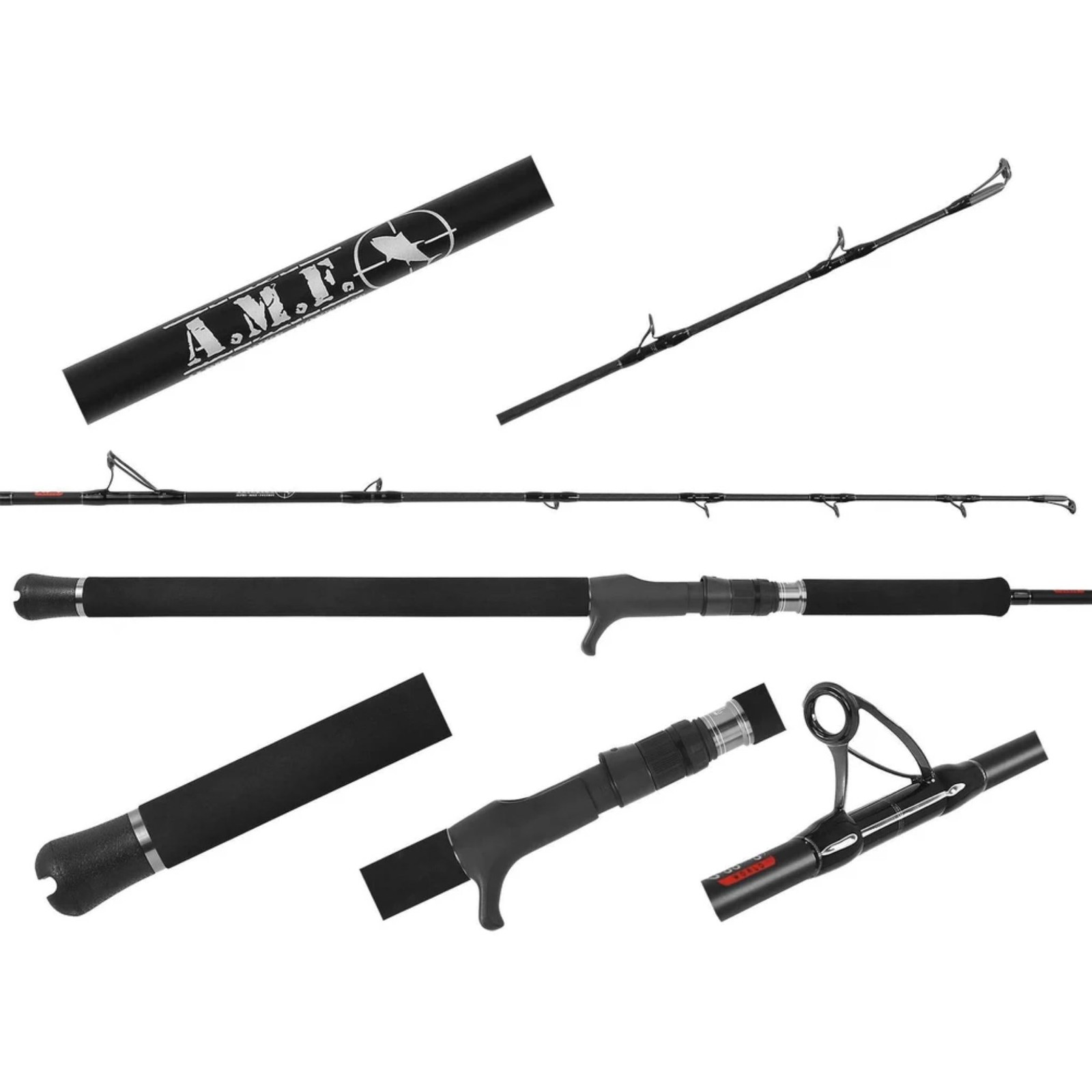 Jigging World AMF “Alpha Mike Foxtrot” Conventional Jigging Rods