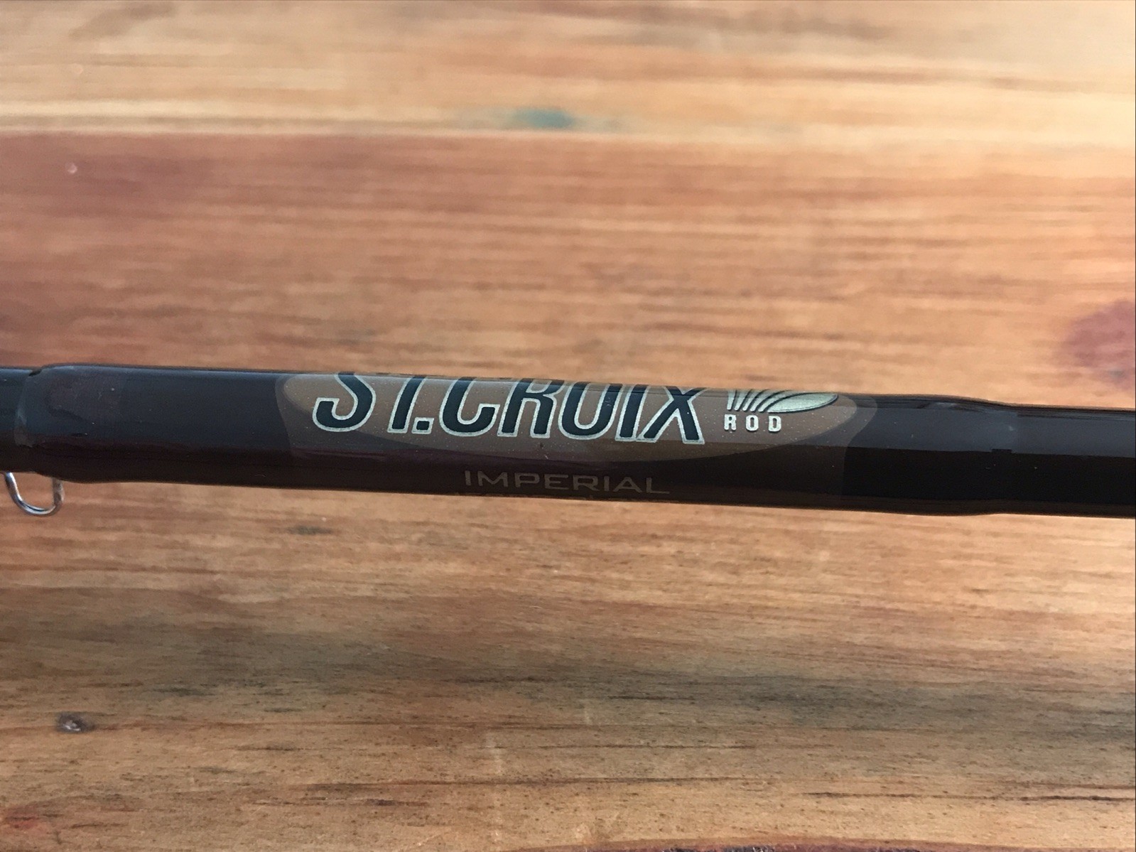 St. Croix Imperial IF907 9 Foot 7 Weight 2 Pc Fly Rod W/ Case VERY CLEAN