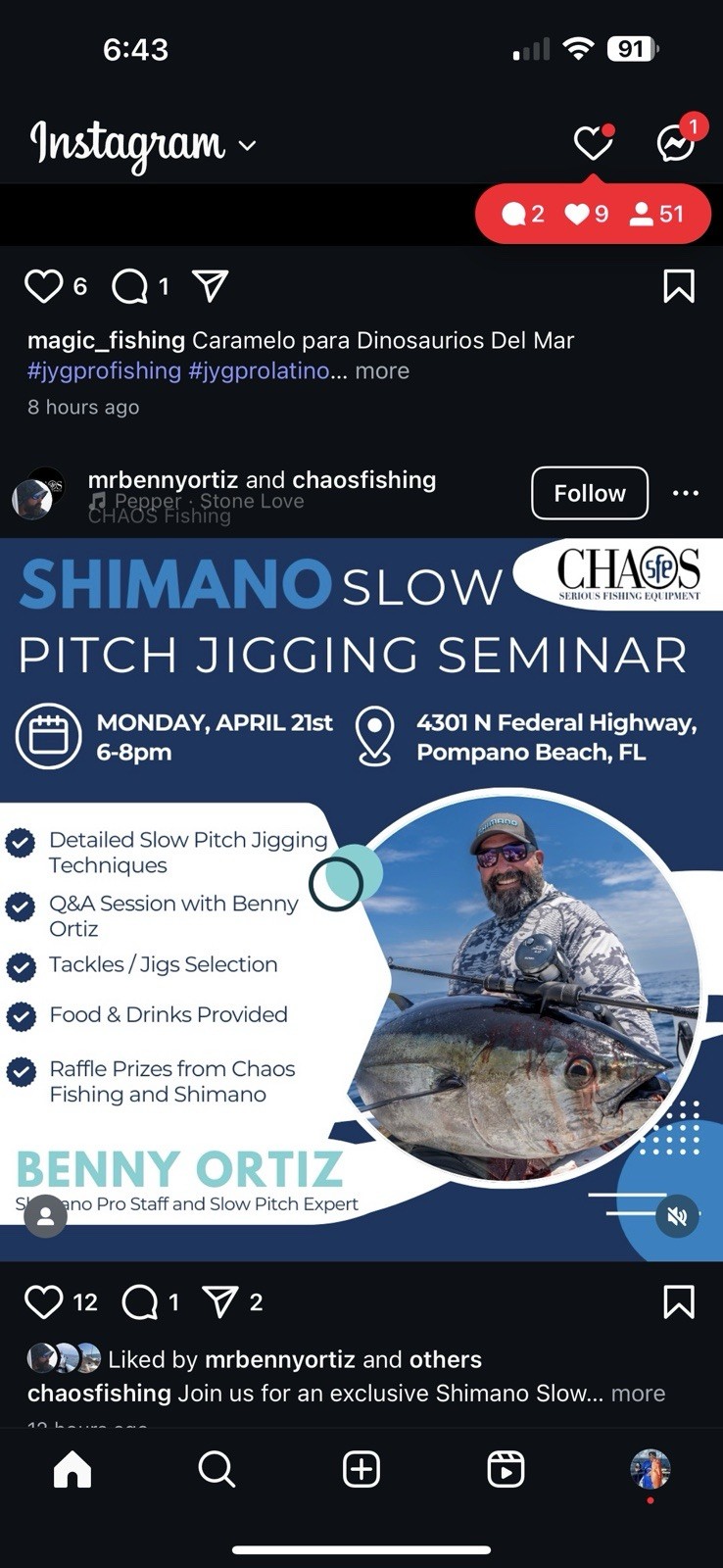 2025 Palmarius P Series Gen 2 Slow Pitch Jigging Rods