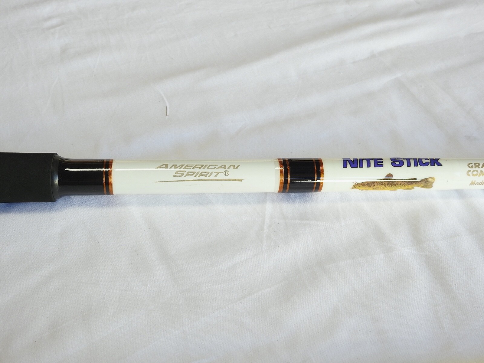 Classic Nite Stick Catfish Casting Rod 12′ 2PC Glow Tip Blue