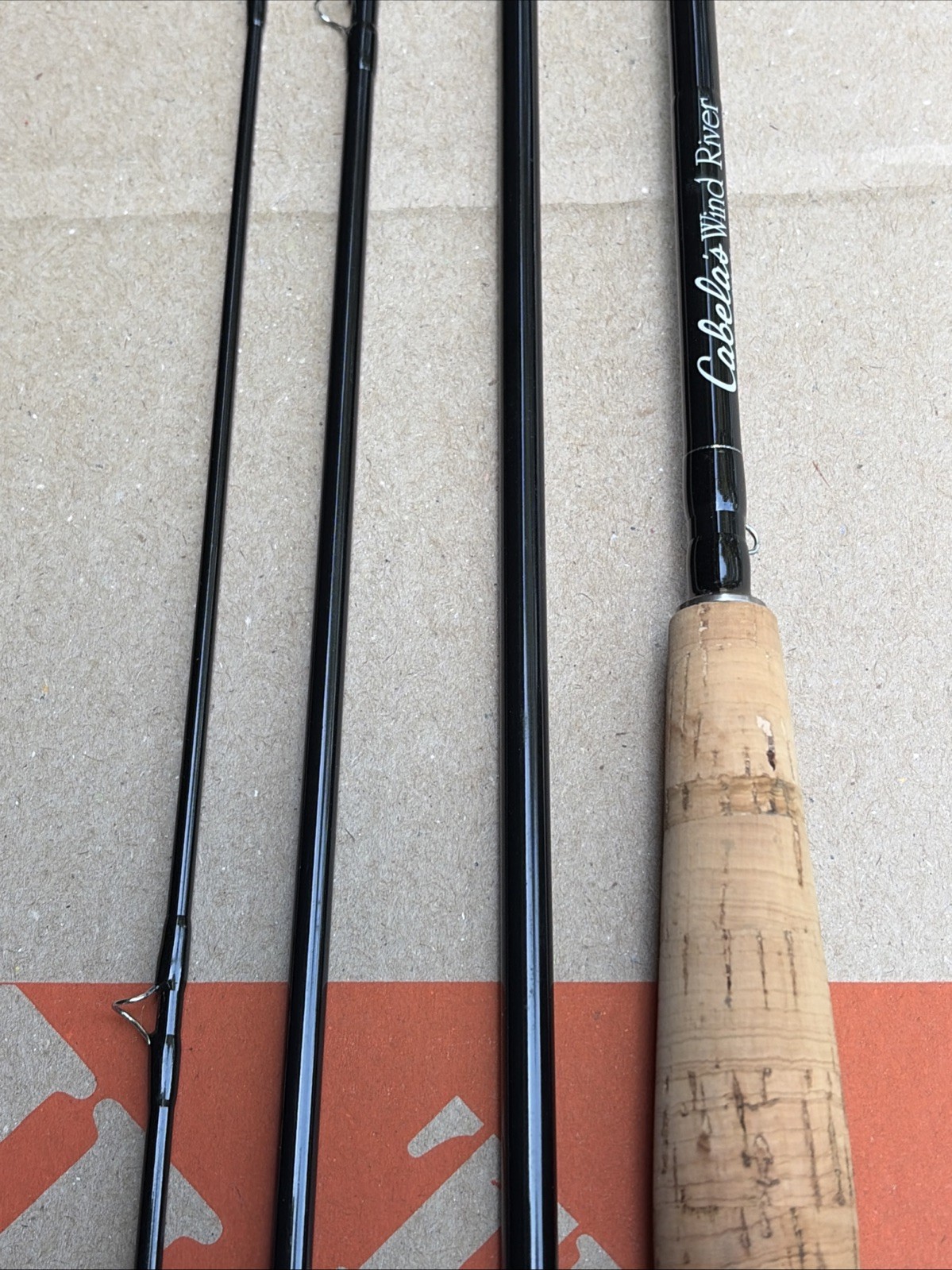 CABELA’S Wind River FLY ROD 865-4, 8.6FT , 4 Pc, 5 line Wt, NOS Unfished