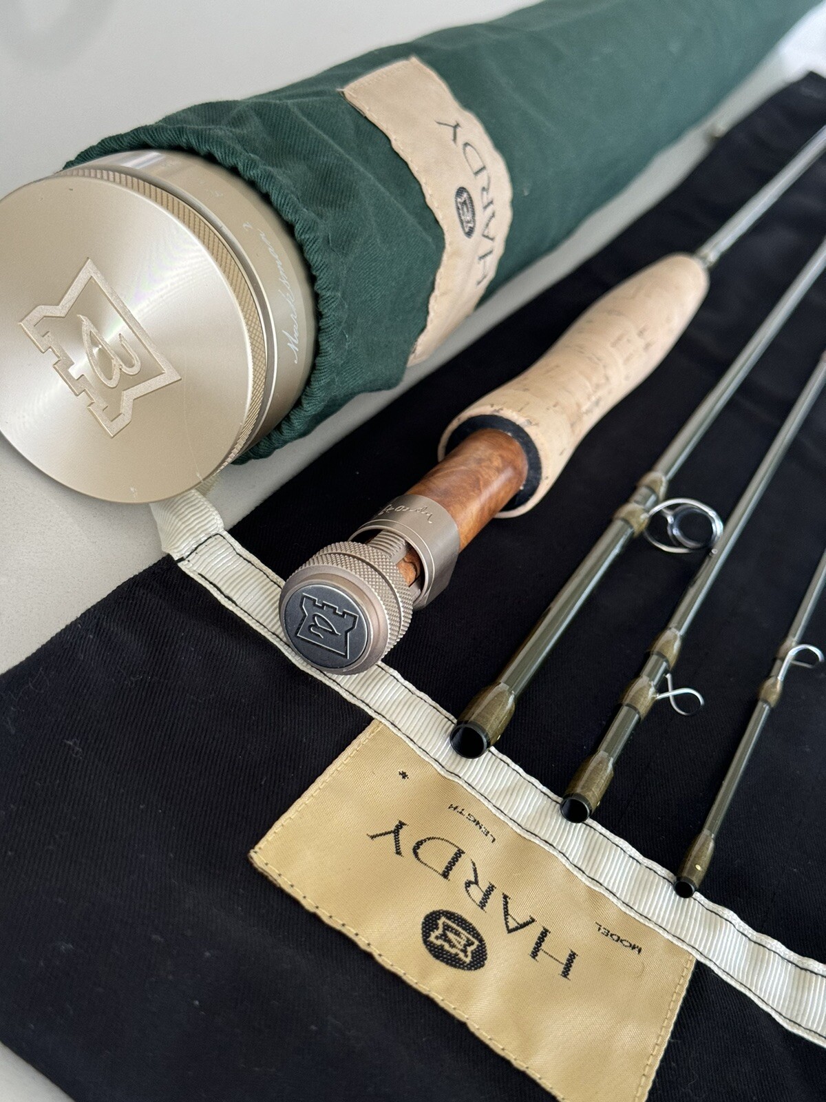 **BEAUTIFUL** HARDY MARKSMAN 2. 5wt 8’6”in~4pc Fly Rod!! 🔥MINT🔥