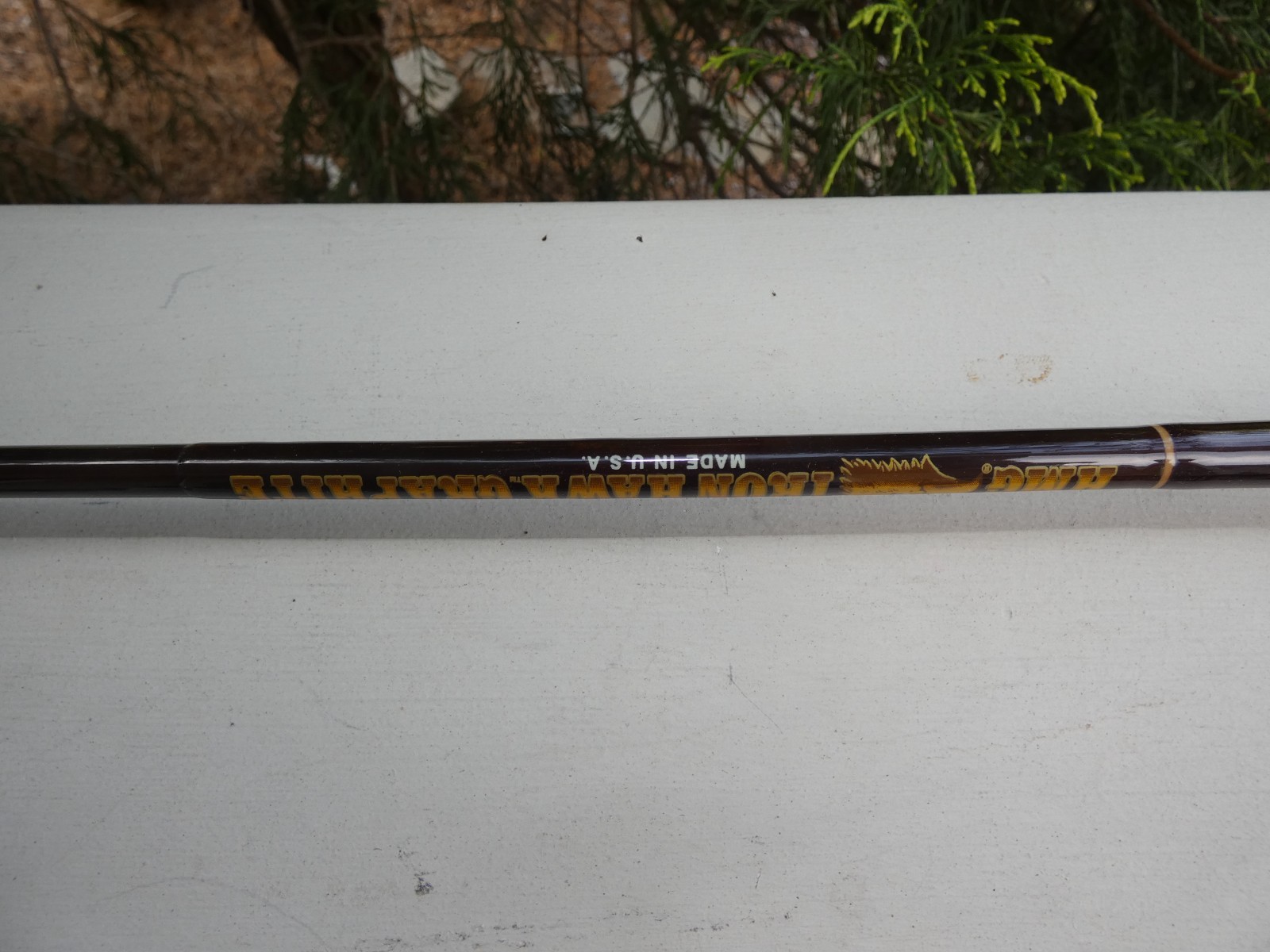 RARE VTG FENWICK HMG IRON HAWK USA MADE H959H 1 PC 5.75′ SPINNING FISHING ROD