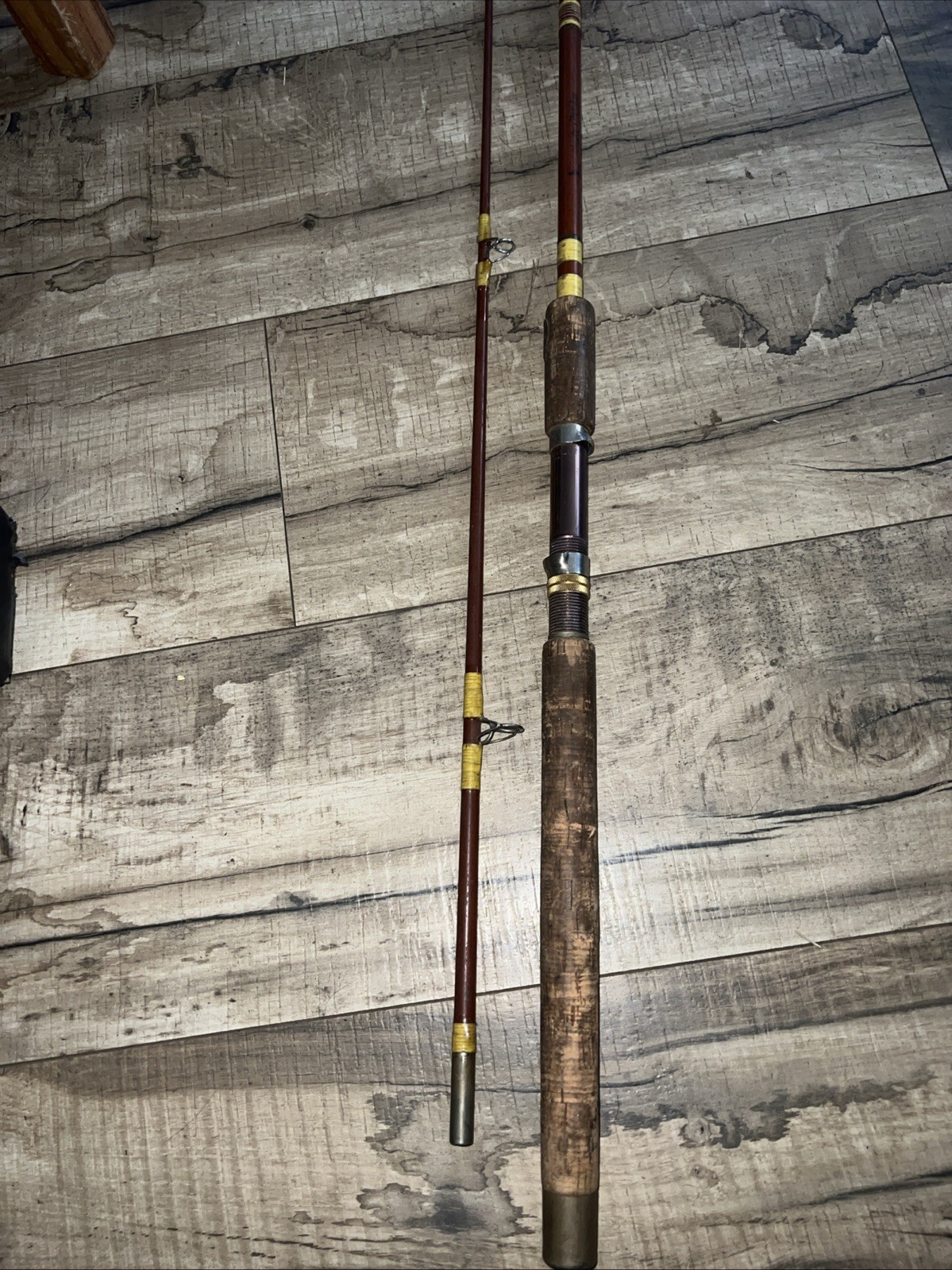 Eagle Claw Wright & McGill Powerlight PLS-7.5 7’ 6” 2 pc spinning Rod