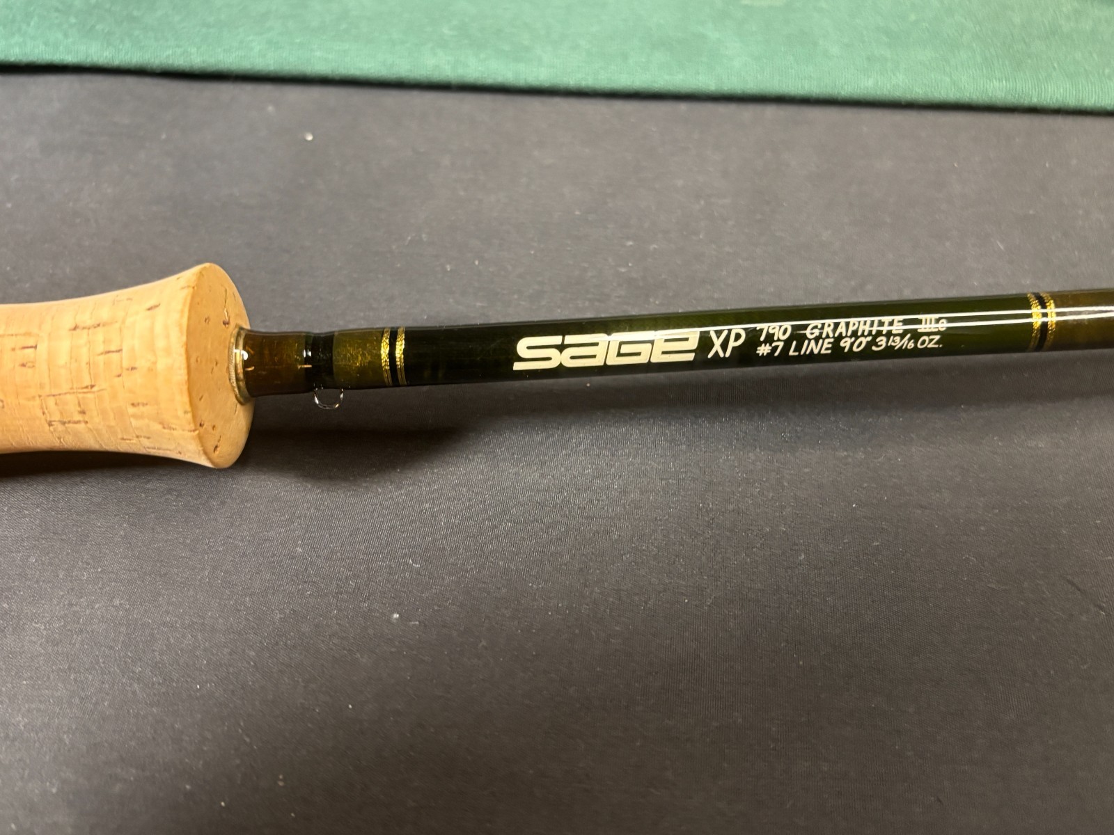 SAGE Model XP 790 GraphiteⅢe 9ft 7wt 2pc NEW Condition/Serial No.W16320