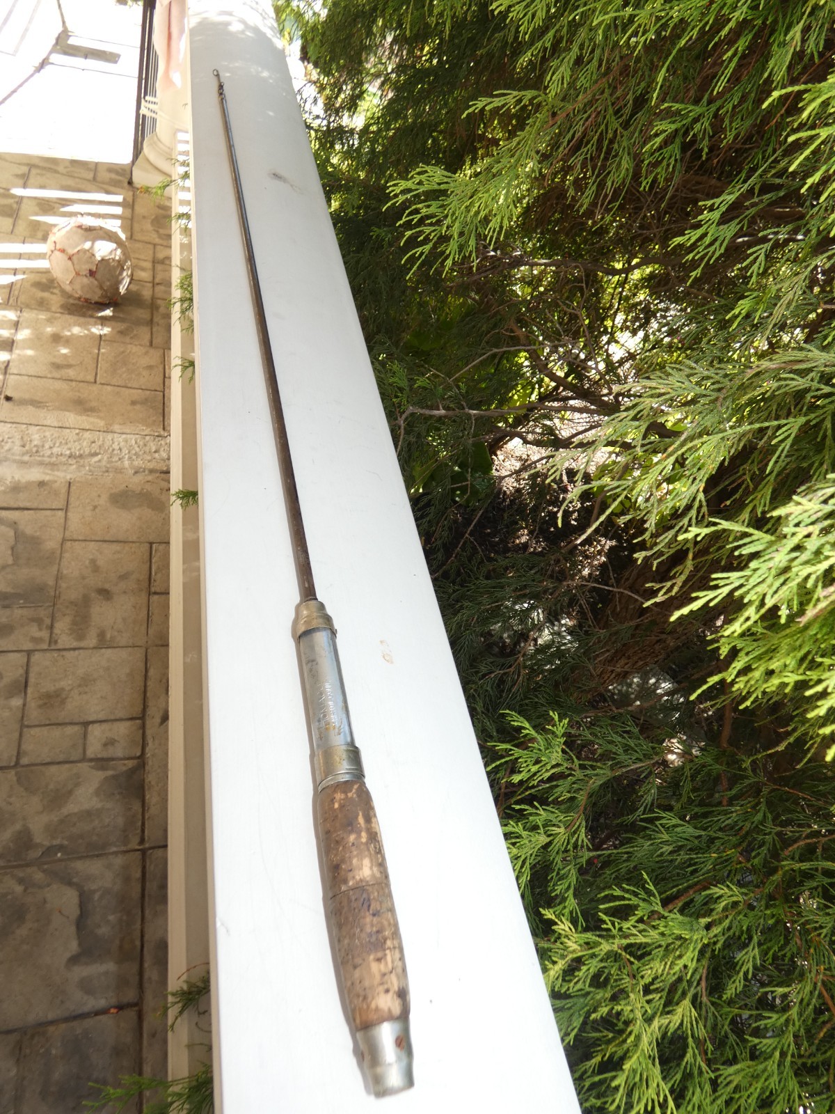 Vintage Homaco Bristol Metal 3 Section Telescopic Fly Rod 8 1/2 Ft