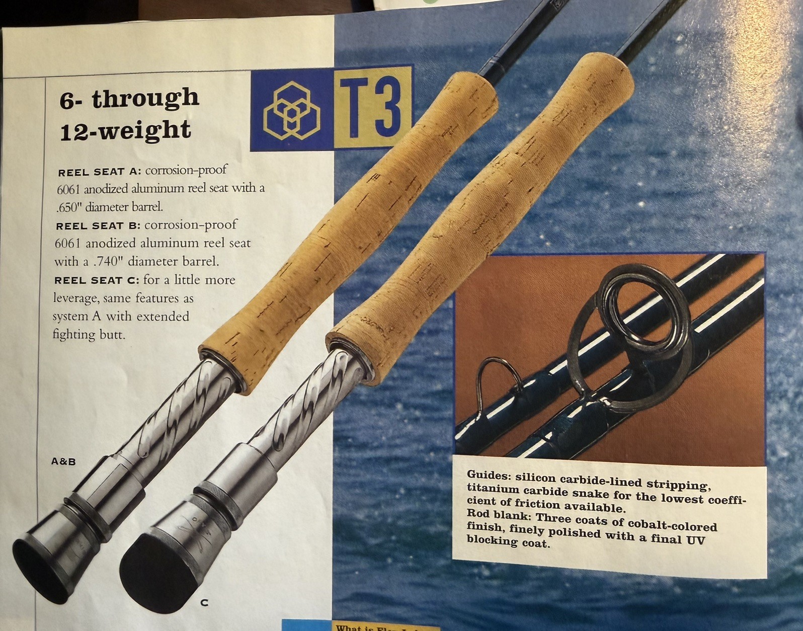 Orvis RARE T3 910-4 Fly Rod – 9’ 10wtTip Flex 9.5 – Unfished / Collector Grade