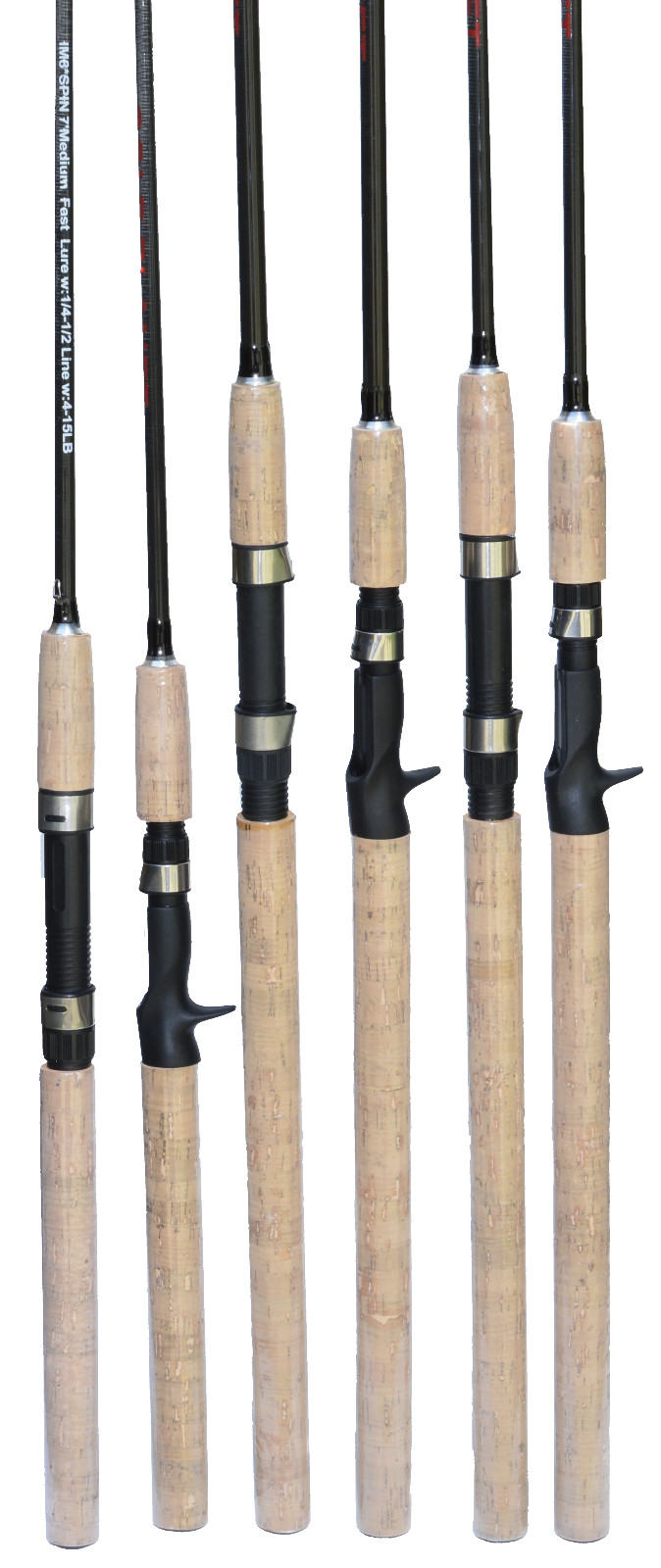 Fishing Pole Spinning Casting Rod Carbon Fiber Portable Medium Fast Lightweight
