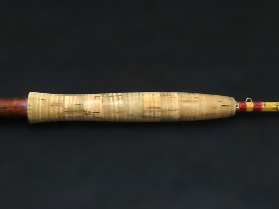 Hardy Paracona Bamboo Fly Rod, 7ft 6inch, #3/4, with Leather Case